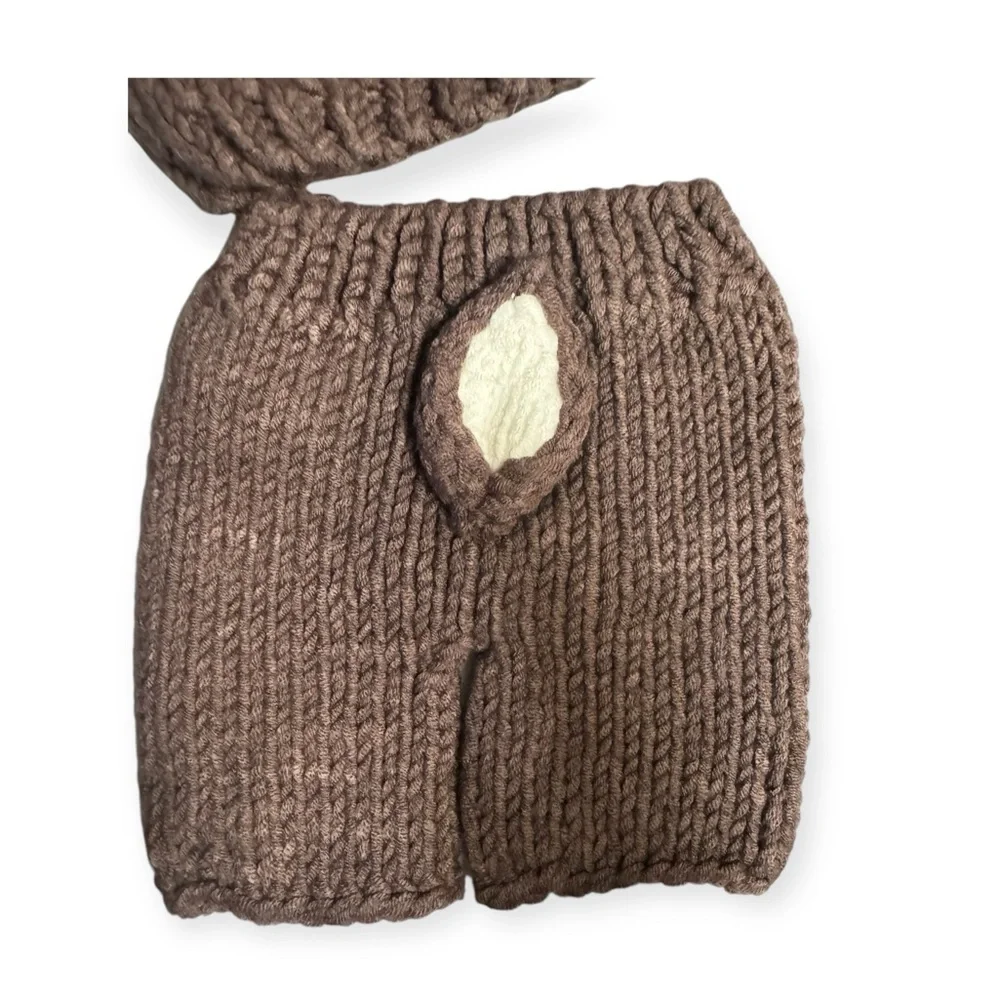 Homemade newborn crochet